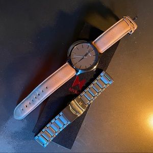 MVMT The 40 Series Watch - Gunmetal Sandstone